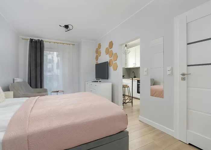 Stylish & Comfy Garbary With Parking By Renters Apartment Poznan